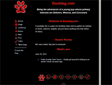 Tablet Screenshot of bootdog.com